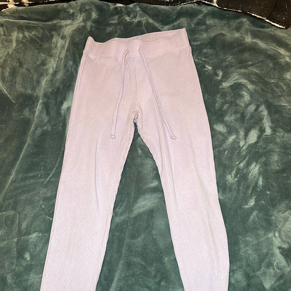 Lavender lounge pants matching set